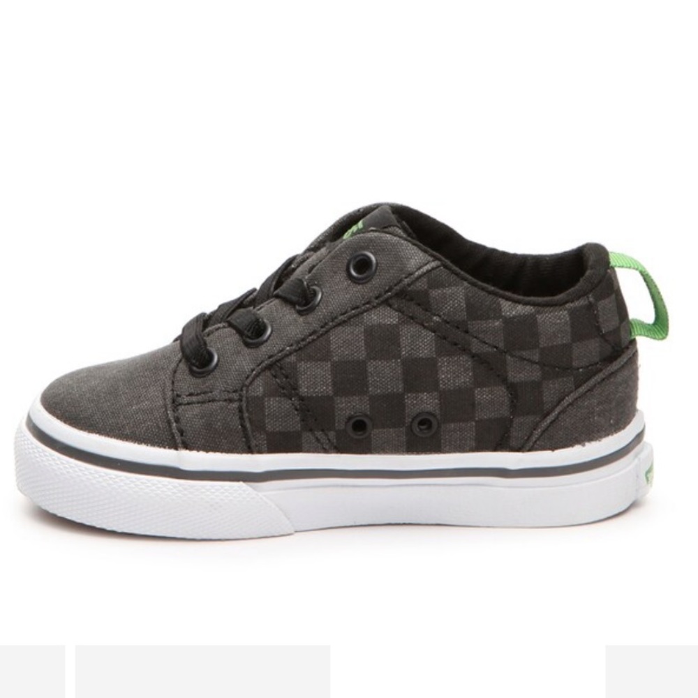 New in box vans Toddler shoes, bishop slip on